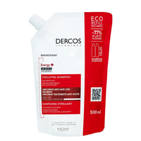 Rezerva Sampon cu actiune energizanta Dercos Energy+, 500 ml, Vichy