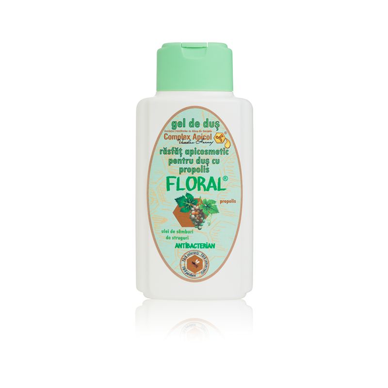 Gel de dus cu propolis Floral, 250 ml, Complex Apicol