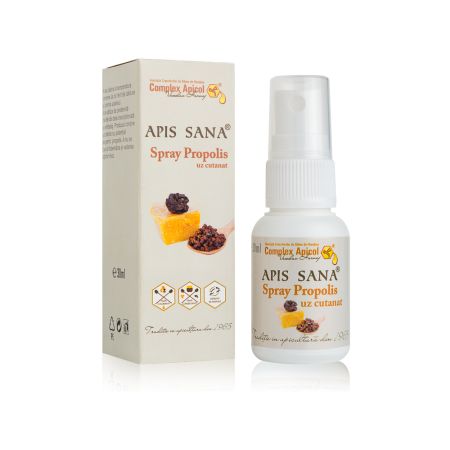 Spray propolis pentru uz cutanat Apis Sana