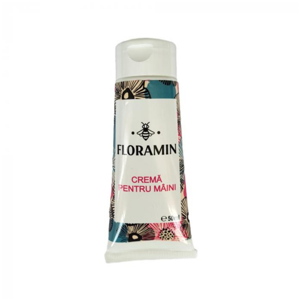 Crema pentru maini Floramin, 50 ml, Complex Apicol