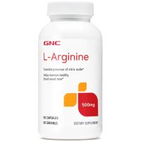 L-Arginine, 500 mg, 90 capsule, Gnc
