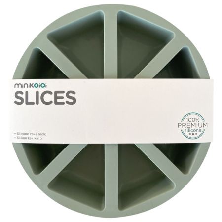 Recipient 8 forme pentru gatit din silicon premium, River Green, Minikoioi 521128
