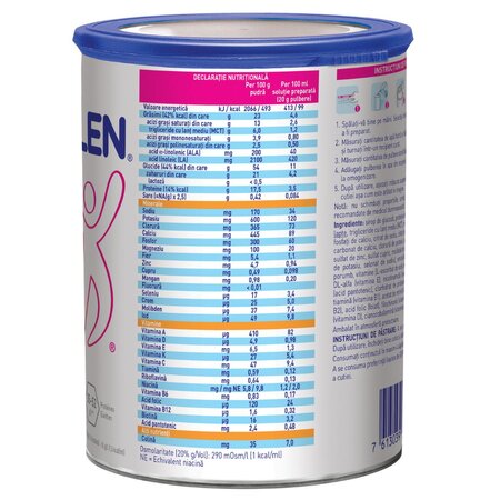 Formula de lapte praf Modulen IBD, + 5 ani, 400 g, Nestle 535322