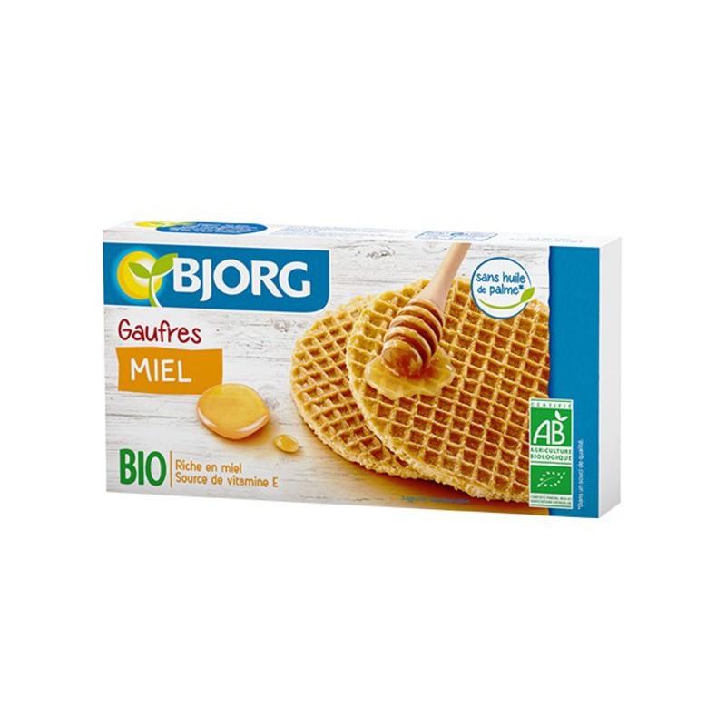 Gaufre Bio cu miere, 175 g, Bjorg