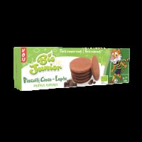 Biscuiti Bio cu ciocolata si lapte, +3 ani, 120 g, Bio Junior