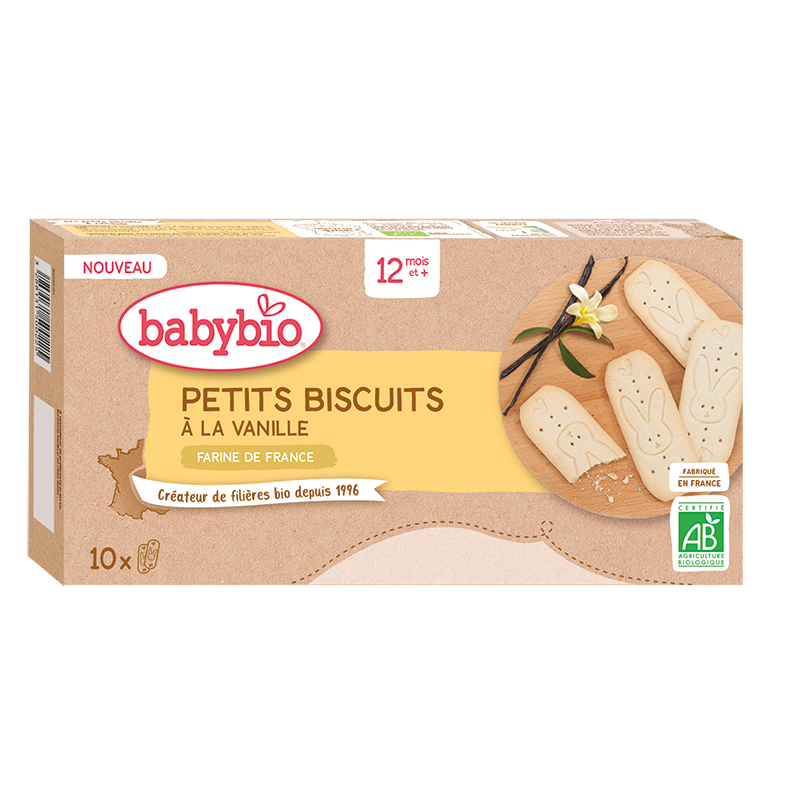 Biscuiti cu vanilie, 160 g, BabyBio