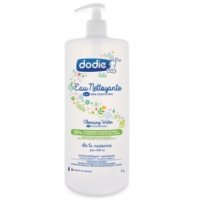 Apa de curatare 3 in 1 pentru sezut, fata si corp, 1000 ml, Dodie