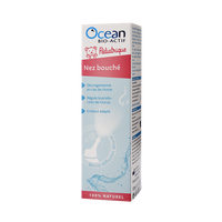 Apa de mare hipertonica pentru copii Pediatric Nas infundat, 100ml, Ocean Bio Actif