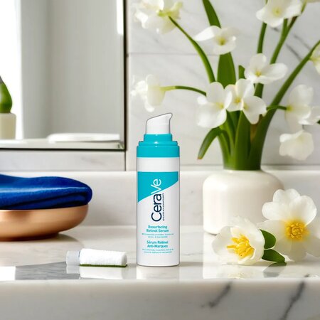 Ser de fata anti-semne cu retinol pentru tenul cu tendinta acneica, 30 ml, CeraVe 636440