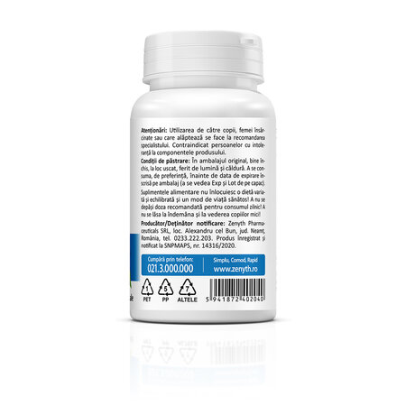 L-Theanine, 100 mg, 30 capsule, Zenyth 772395