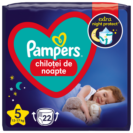 Scutece chilotel de noapte Stop&Protect Nr.5