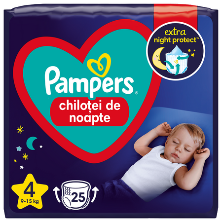 Scutece chilotel de noapte Stop&Protect, Nr.4