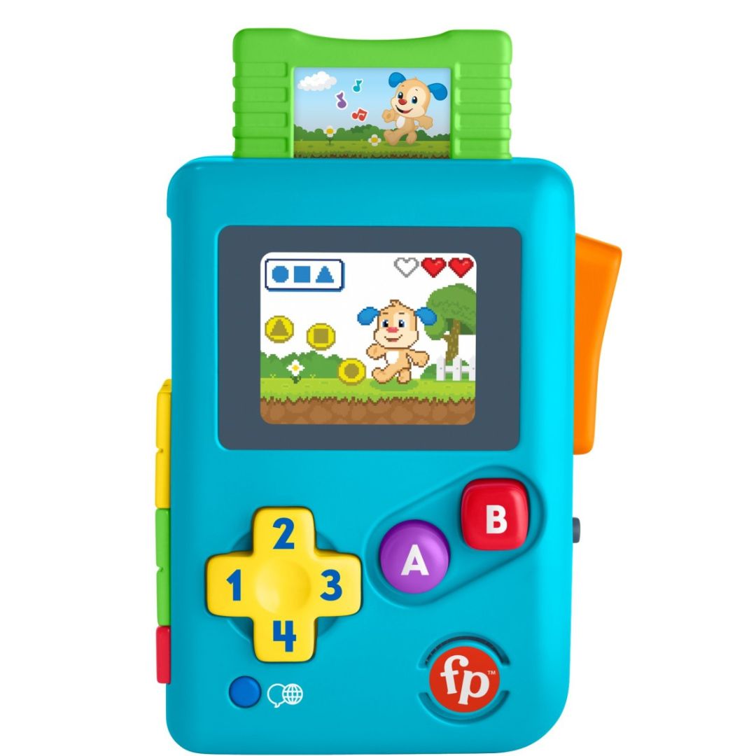 Consola de joaca interactiva in limba romana Laugh&Learn, +6 luni, Fisher Price