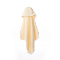 Prosop de baie cu gluga pentru copii, 85x80 cm, Crem, Twindeco