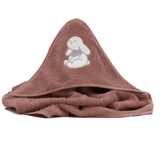 Prosop de baie brodat, 75x75 cm, Bunny Berry, Fillikid