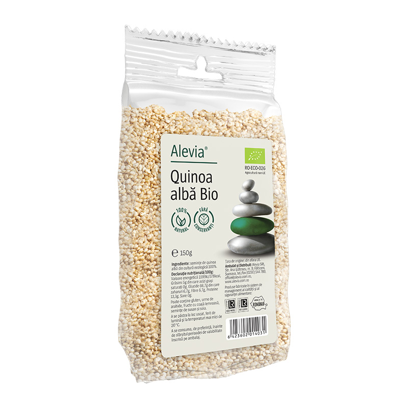 Quinoa alba bio, 150 g, Alevia