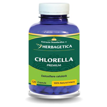 Chlorella, 120 capsule, Herbagetica