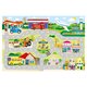 Puzzle gigant Orasul, 3-6 ani, 30 piese, Galt 638403