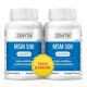 Pachet MSM, 500 mg, 2x60 capsule, Zenyth 718953