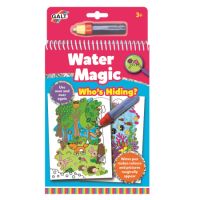Carte de colorat Water Magic Who's Hiding, +3 ani, Galt