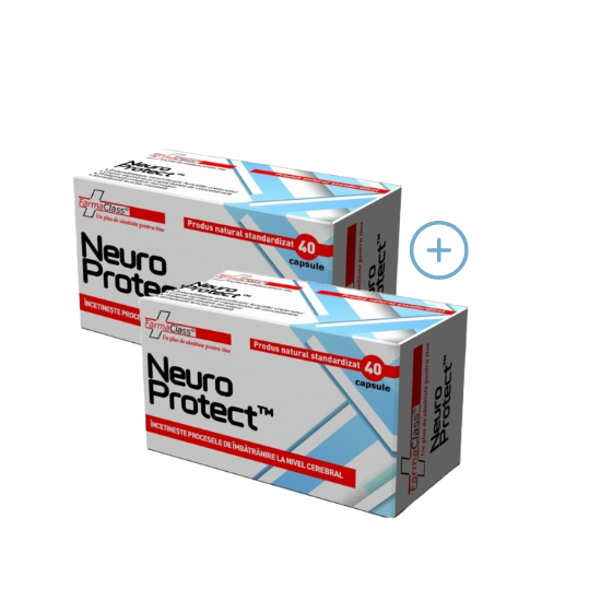 Pachet Neuro Protect, 2x40 comprimate, FarmaClass