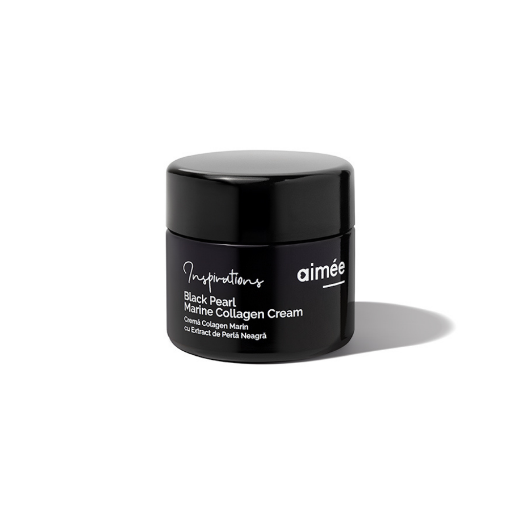 Crema cu Colagen Marin si extract de Perla Neagra, 50 ml, Aimee