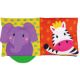 Carticica moale Jungla Teether Soft Book, +0 luni, Galt 450758