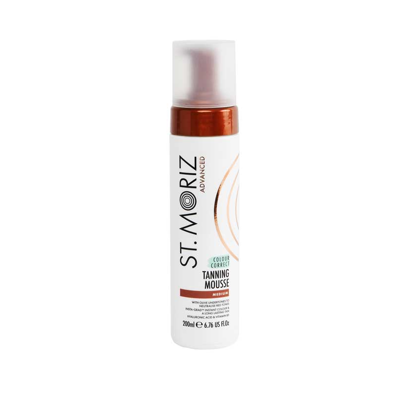 Spuma autobronzanta Colour Correct, 200 ml, Medium, St Moriz