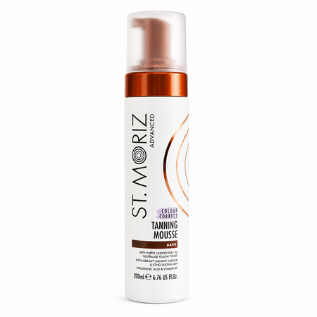 Spuma autobronzanta Colour Correct, Dark, 200 ml, St Moriz