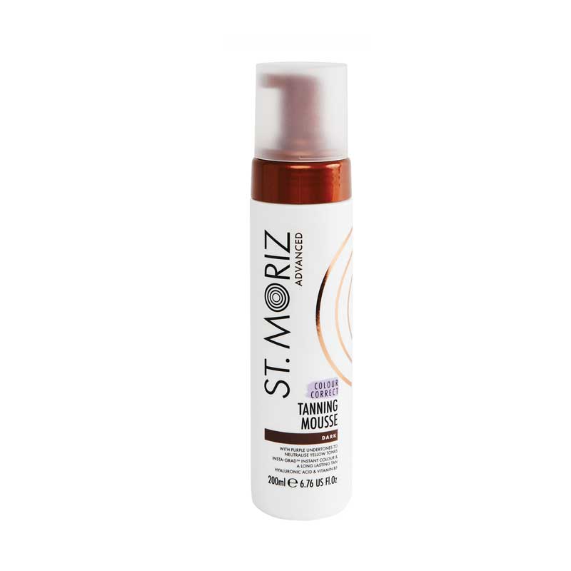 Spuma autobronzanta Colour Correct, 200 ml, Dark, St Moriz