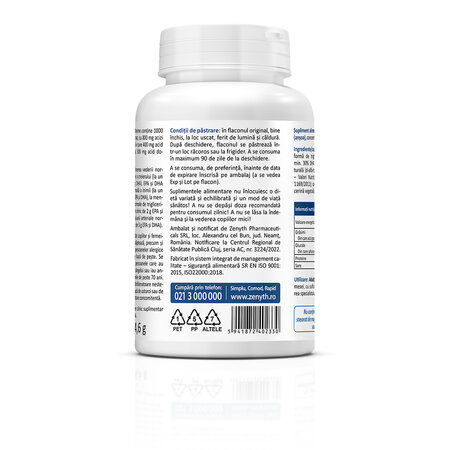Omega 3 Marine, 60 capsule, Zenyth 773646