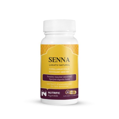 Senna Laxativ Natural, 30 capsule