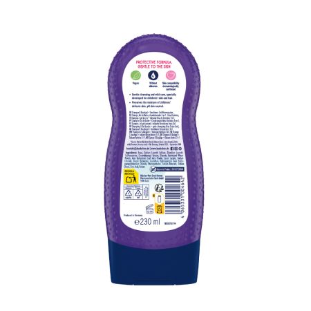Sampon, Gel de dus si Balsam, Sirena, 3 ani+, 230 ml, Bubchen 715397