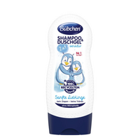 Sampon si Gel de dus Sensitiv, 3 ani+, 230 ml, Bubchen