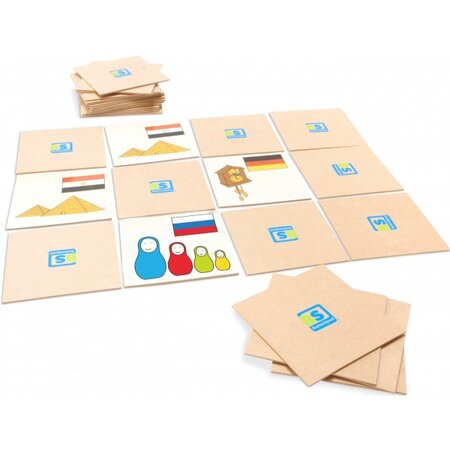 Joc de memorie World Game, + 3 ani, Buiteinspeel 522836