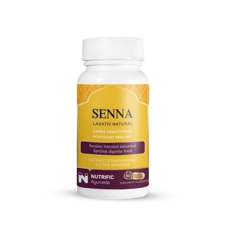 Senna Laxativ Natural, 60 capsule