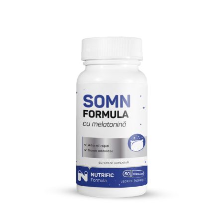 Somn formula cu melatonina, 60 capsule