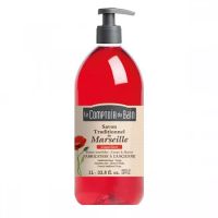 Sapun traditional de Marsilia, Parfum de Mac, 1 litru, Le Comptoir du Bain