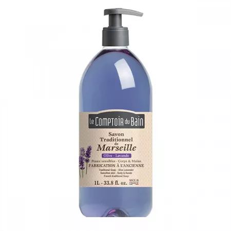 Sapun traditional de Marsilia cu parfum de Lavanda-Maslin