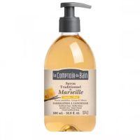 Sapun traditional de Marsilia, 500 ml, Vanilie/Miere, Le Comptoir du Bain