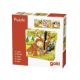 Puzzle mini cuburi Povesti Cunoscute, + 3 ani, Goki 523089