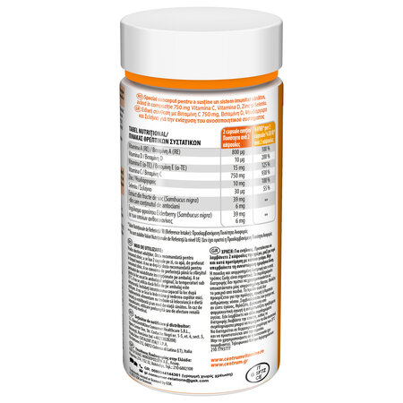 Centrum Immunity cu extract de soc, 60 capsule, GsK 523056
