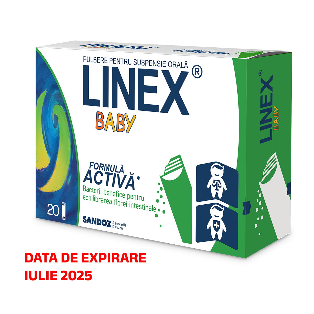 Linex Baby, 20 plicuri, Sandoz