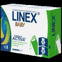 Linex Baby, 10 plicuri, Sandoz