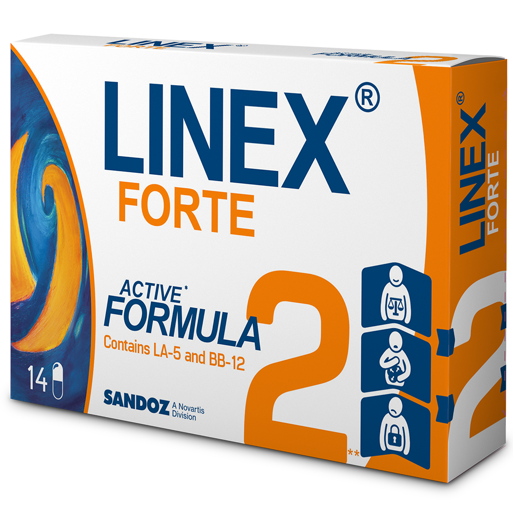 Linex Forte, 14 capsule, Sandoz