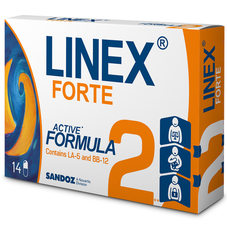 Linex Forte, 14 capsule, Sandoz