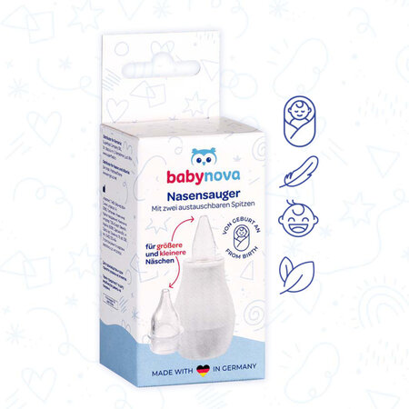 Aspirator nazal Comfort 2, + 0 luni, Baby Nova 597108