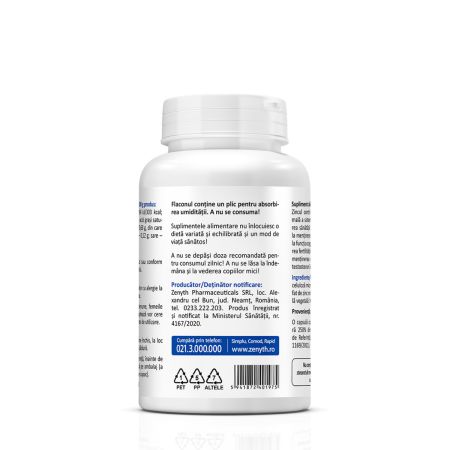 Zinc 25 sulfat de zinc, 25 mg/cps, 90 capsule, Zenyth 766129