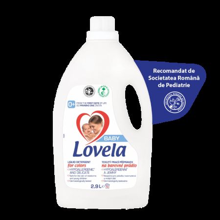 Detergent lichid pentru rufe colorate, 2.9 Litri, Lovela Baby 523277