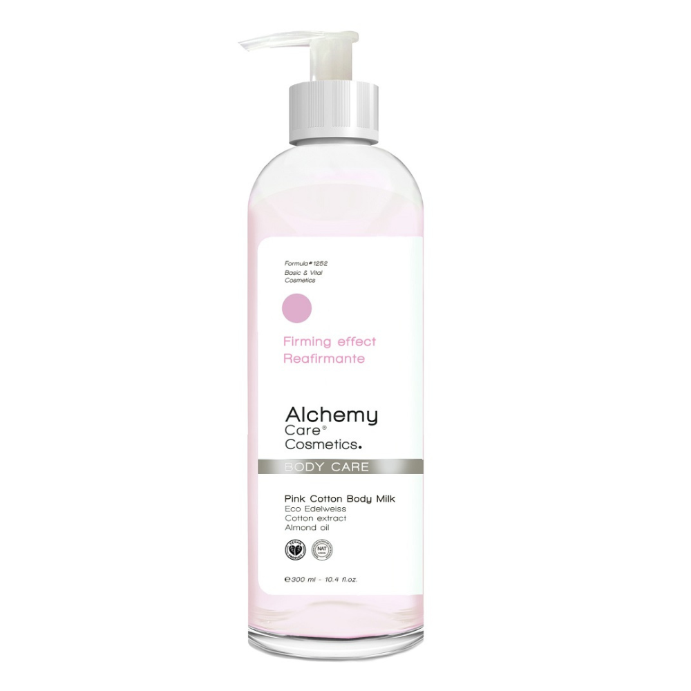 Lapte de corp hidratant Pink Cotton, 300 ml, Alchemy